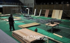 [SS포토] 안산올림픽기념관, 합동분향소 설치