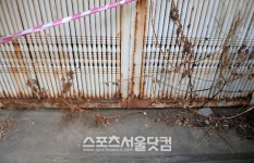 [SS포토] 출입 흔적 없는 염곡동 세모타운