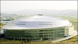 꿈의 벨로드롬 광명돔경륜장, 12월 준공 막비자 공사 한창