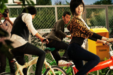 원더걸스의 선예, 짧은 헤어스타일로 시선집중