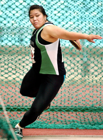 이연경, 여자 원반던지기 24년 만에 한국 신기록 작성