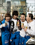 빅뱅 음주 CF 촬영...맥주 광고 찍으며 1만2000cc 마셔