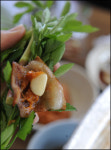 [김형우 기자의 군청앞 맛집] 청도 미나리 삼겹살