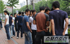 [포토] 프로배구연맹 방문한 남자배구선수들