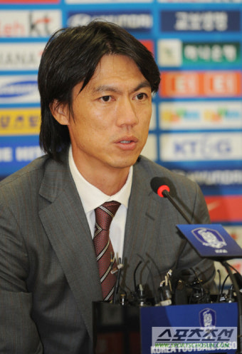 [포토] 홍명보 올림픽축구대표팀 감독 인터뷰