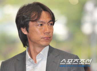[AG포토] '강렬한 눈빛' 홍명보감독