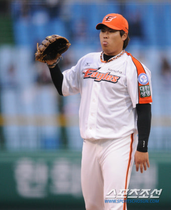 [포토] 류현진, '홈런이라구?'