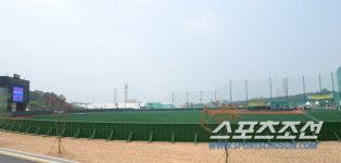 [포토] 84억 들인 야구 국가대표 훈련장 준공