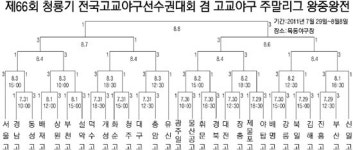 29일부터 제66회 청룡기 고교야구선수권대회 열려