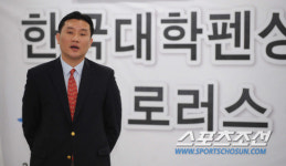 [포토] 한국대학펜싱연맹 정규영 회장, 펜싱이 인기스포츠가 될겁니