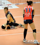 [포토] 아쉬운 황연주, 하나만 받으면 되는데~