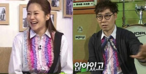 고현정 줄무늬 상의, 김연우가 입으니… 남녀 공용?