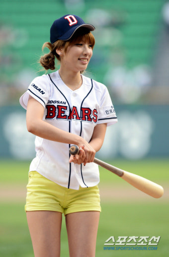 [포토] 레인보우 김지숙 '홈런을 치고 싶었어요'