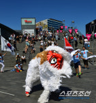 [런던포토] 서울예술대의 봉산탈춤 공연 얼~쑤