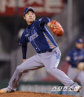 [포토] NC 이성민 '우리에게 포기란 없다'