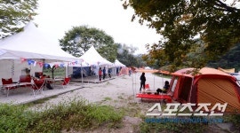 [포토] 진실캠프 고즈넉한 분위기의 캠핑장