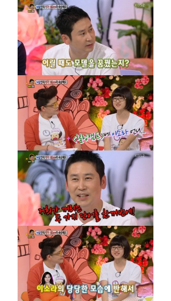 안녕하세요 장신소녀, “이소라 보고 모델 꿈 키웠다” 신동엽 급당황