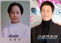 정우 졸업사진, 크고 짙은 쌍꺼풀 눈 똘망똘망 ‘그대로 자랐네’