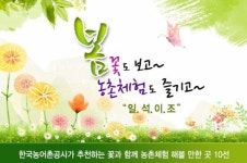 봄꽃 휴양마을 10선, 꽃놀이에 체험까지 ‘1석2조’