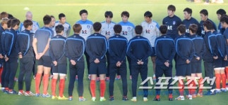 [월드컵포토] 홍명보 감독 이번엔 알제리 잡으러 가자