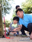 [포토] 밀레 진실캠프 아빠와 함께해서 더 재밌어요
