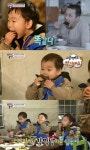 슈퍼맨이 돌아왔다 삼둥이 이모님~김 더주세요 하정우 뺨치는 김 먹방 폭소