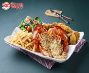 반반치킨보다 맛있는 치킨체인점 화꾸닭의 랍스터치킨. 신선한 조합으로 출시와 동시에 인기메뉴 등극