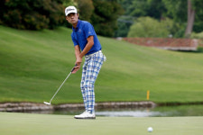 케빈 나, 크라운 플라자 2R 단독선두