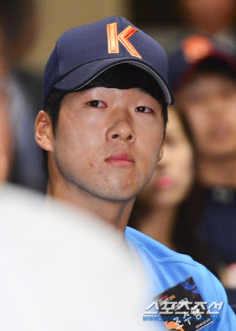 [포토] 건국대 조수행, 두산 1라운드 지명에 눈물 글썽!