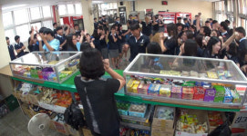 학교 다녀오겠습니다 추성훈, 교내 매점서 통큰 골든벨