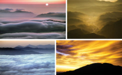 사진작가 노성미 개인전 산 너울 빛 너울