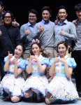 [포토] 뮤지컬 사랑은 비를 타고 주역들