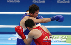 [리우포토] 복싱 함상명 이기고 싶었는데
