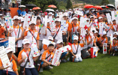 박인비 키즈 탄생 서막, KLPGA 키즈 골프 1차 캠프 진행