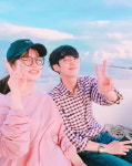 다시 만난 윤성나리 김유정, 진영과 깜짝 인증샷