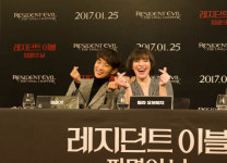 [SC줌人]밀라 요보비치, 女배우 최초 