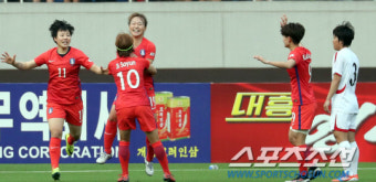 [포토] 장슬기'동점골의 환희'