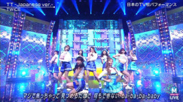 트와이스, 日팬 사로잡다…‘뮤직스테이션’서 상큼 매력 발산