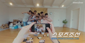 이니스프리고양레티놀점 | 워너원 팬들 집중! 이니스프리 워너원 #컬러마스크 360° VR 매장 체험 도입