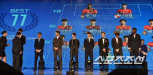 [포토]  K리그 챌린지 베스트 11 수상자