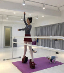 독특한 토슈즈…성유리, 우아한 발레 자태
