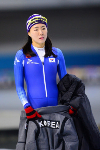이상화 동계체전 500m 우승, 평창 리허설 끝