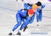 [포토] 이상화 본격 강릉 아이스링크 점검