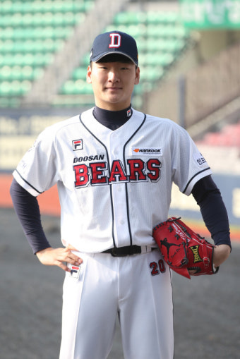 두산 거물급 신인 곽빈 2이닝 4H 2실점, 5이닝 5실점 시범경기 완료