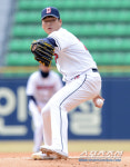 [포토] 곽빈, 선발자리 꿰찬다!