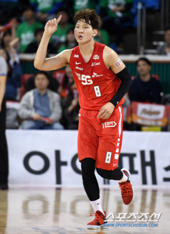 [포토] 안영준, 슛감각 좋아!