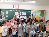 [인터뷰]초등학교로 간 캡틴,패럴림픽 영웅한민수의 손편지