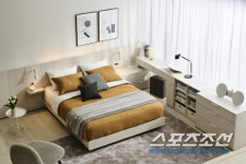 한샘, 호텔침대 ‘유로 501 코튼그레이’ 출시