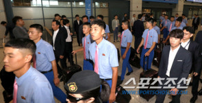 북측 AG 선수단, 29일 인천공항 통해 입국