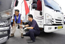 큐로모터스, 전국 순회 이스즈 썸머 서비스 캠프 실시